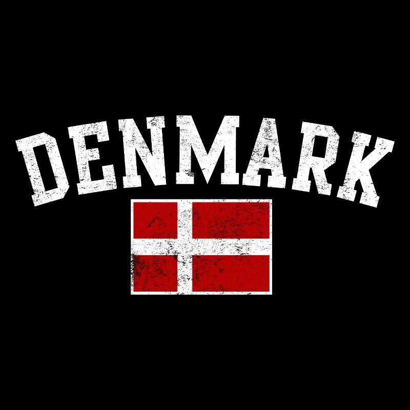 Denmark Arch Flag Typography