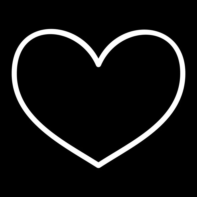 Herz (Umriss, 1c)