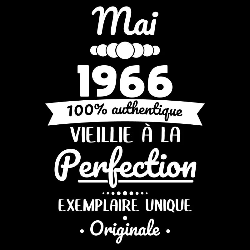 Anniversaire 60 ans - Mai 1966 Originale