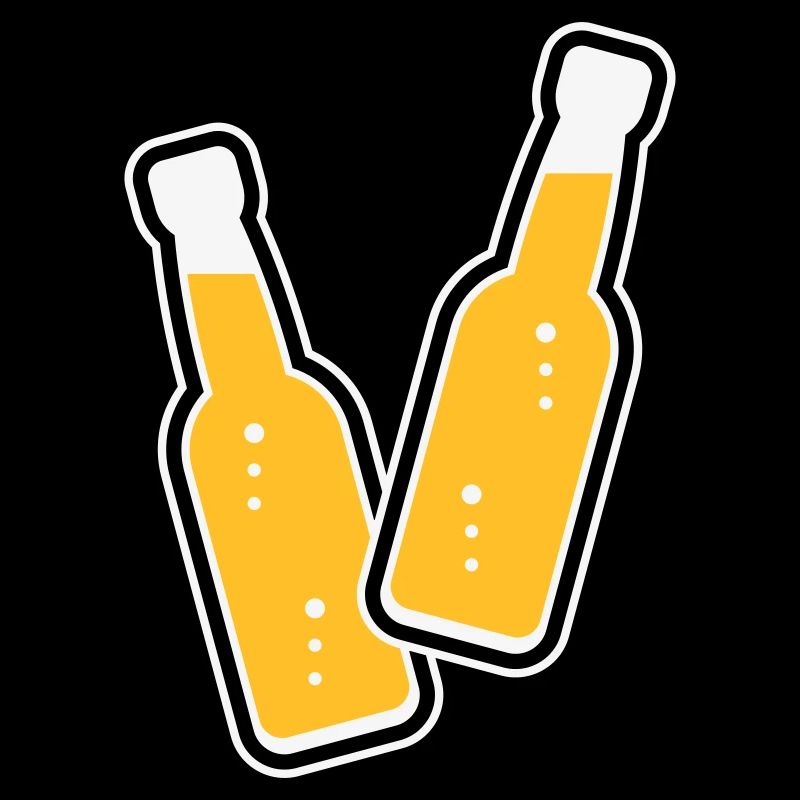 2 Flaschen Stoßen An (Limonade Softdrink / POS 3C)