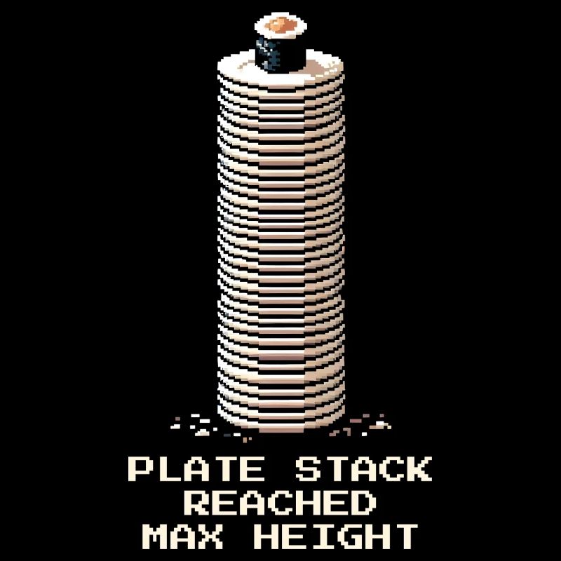 Plate Stack Maximum | Running Sushi
