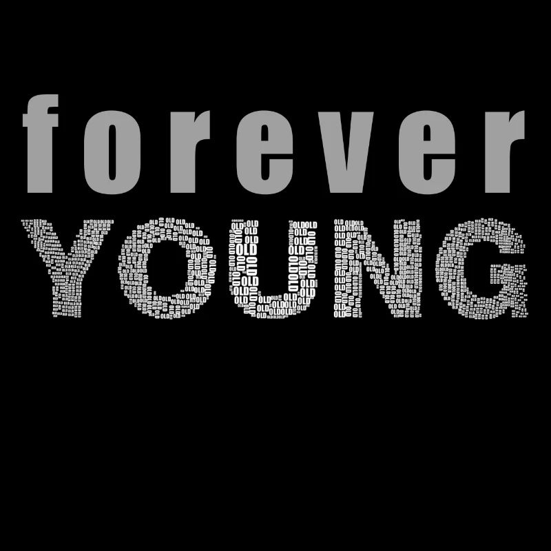 forever young Geschenkidee jung Mädchen