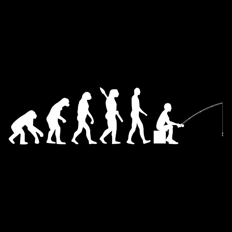 Evolution FISHING FISH w