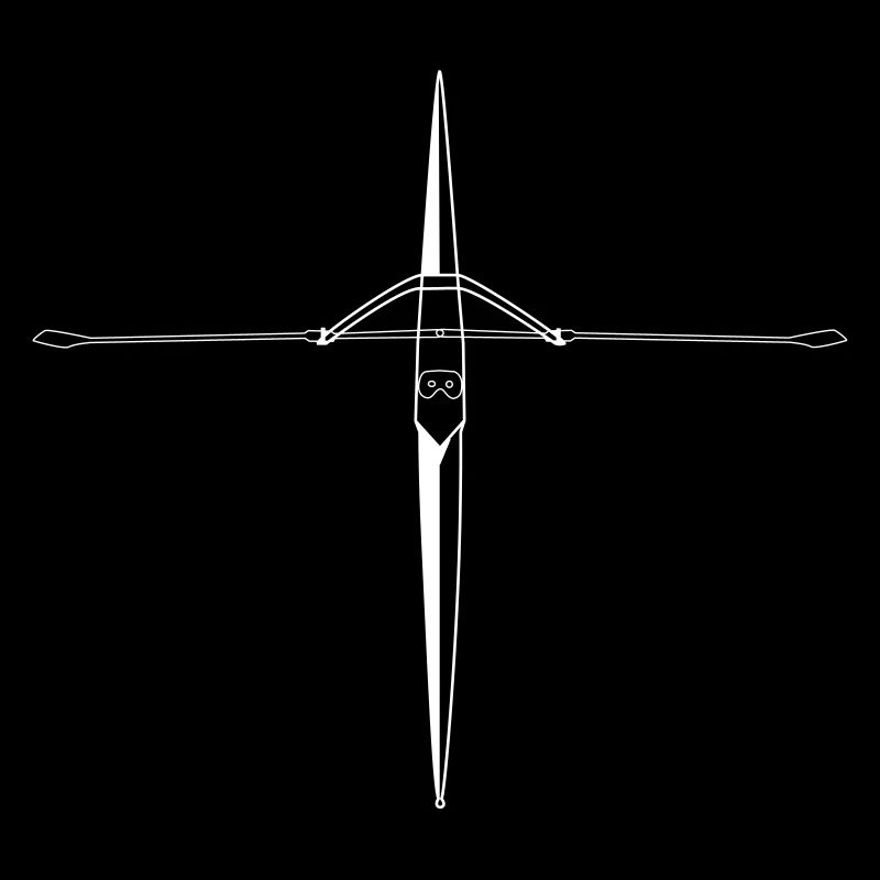 Rudern Ruderboot Einer Single Skull