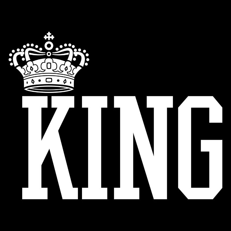 King - Queen Geschenk Geschenkidee