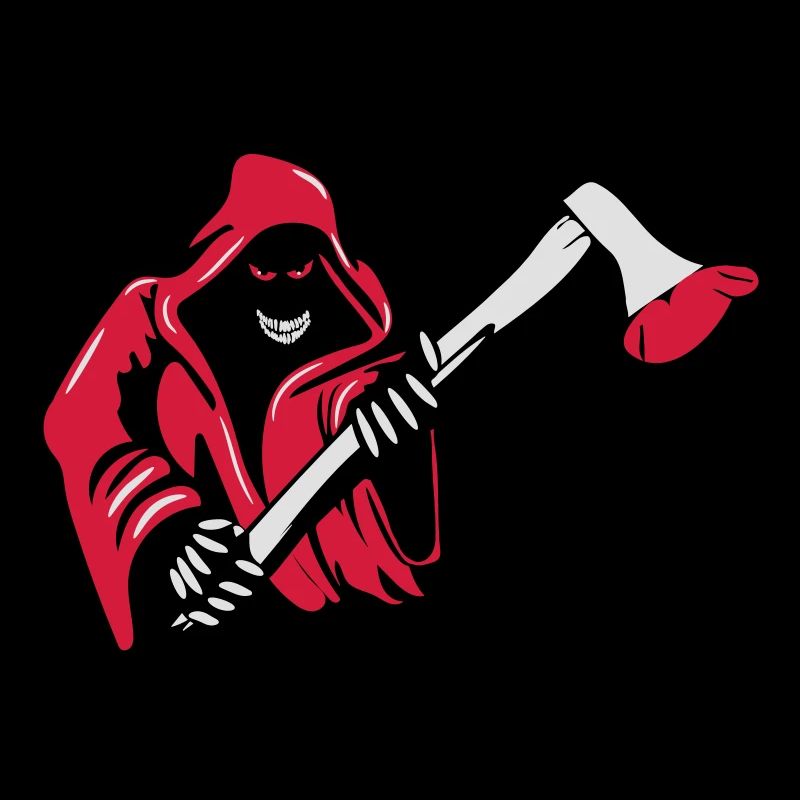 Horror death ax monster