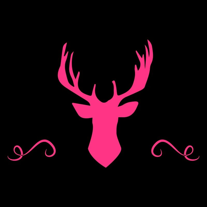 Moose Antlers Vintage