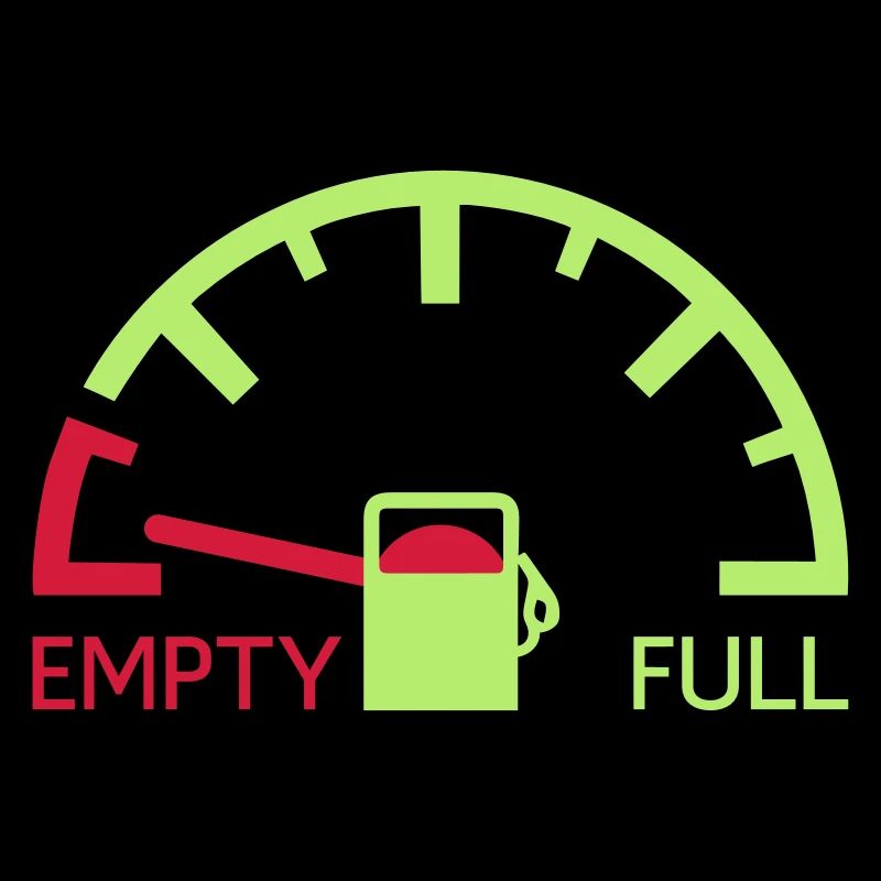 speedometer speedometer empty refuel refuel pointe