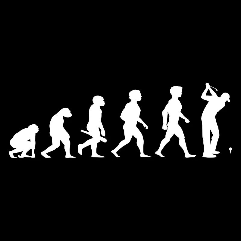 Evolution Golf Golfer Golfspieler Golfplatz