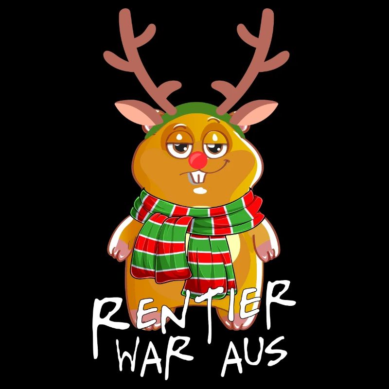 Rentier war aus Weihnachtsgeschenk xmas