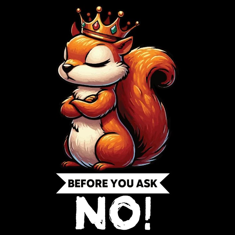 Before You Ask Eichhörnchen Eichhorn Nagetier 