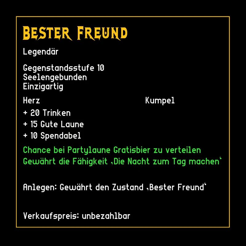 Legendärer Bester Freund Kumpel Legendär Held PC
