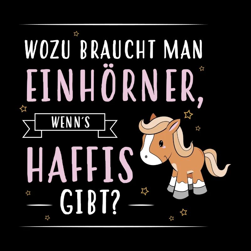 Wozu Einhörner Haflinger