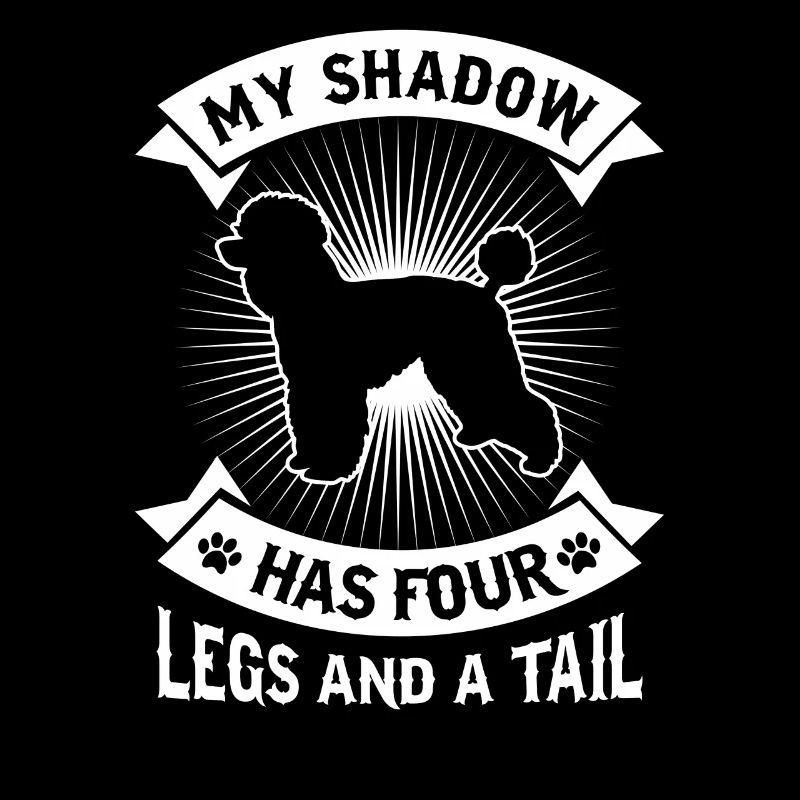 MY SHADOW caniche caniche caniche