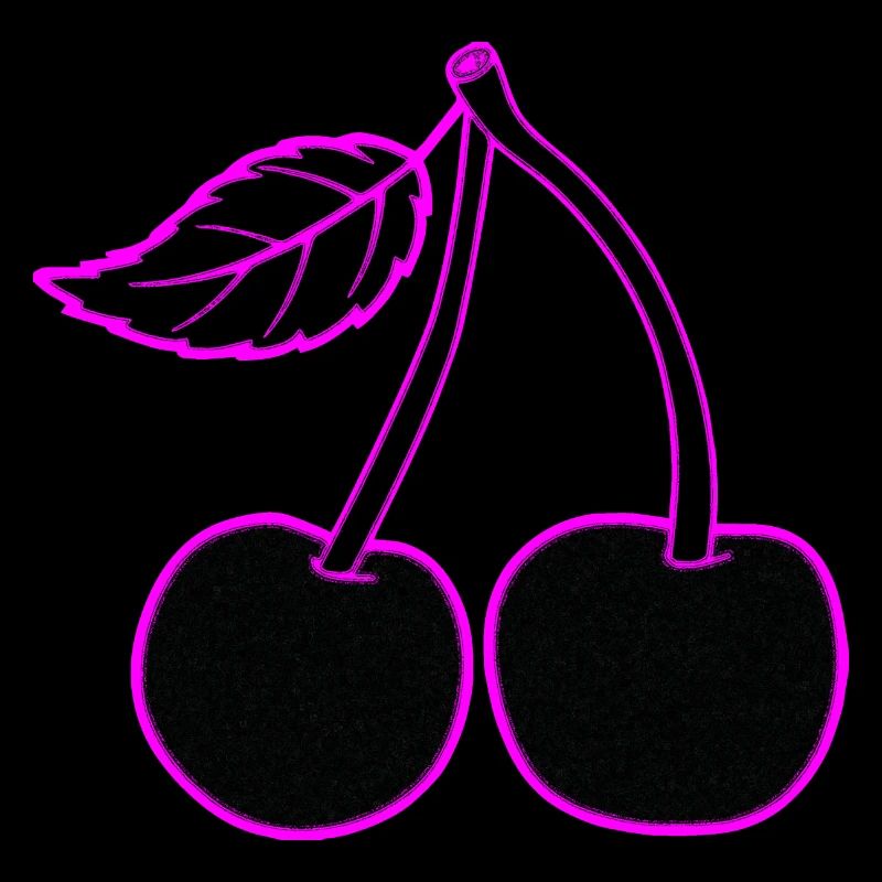 Neon Cherry Pink, subtle or present