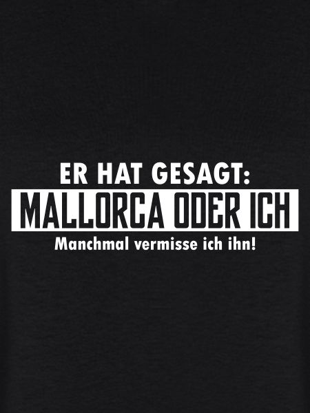 mallorca oder ich