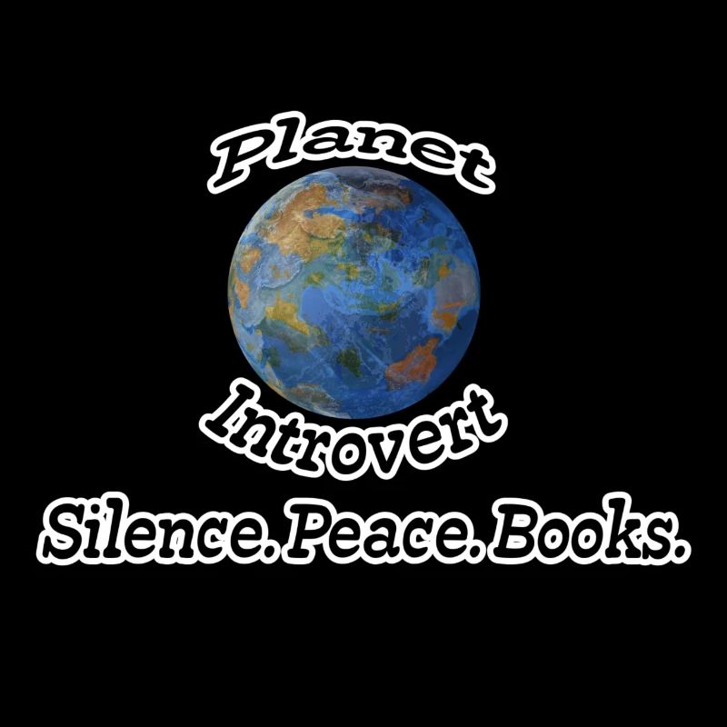 Planet Introvert Nerd, Fun, Geschenk Sprüche, Buch