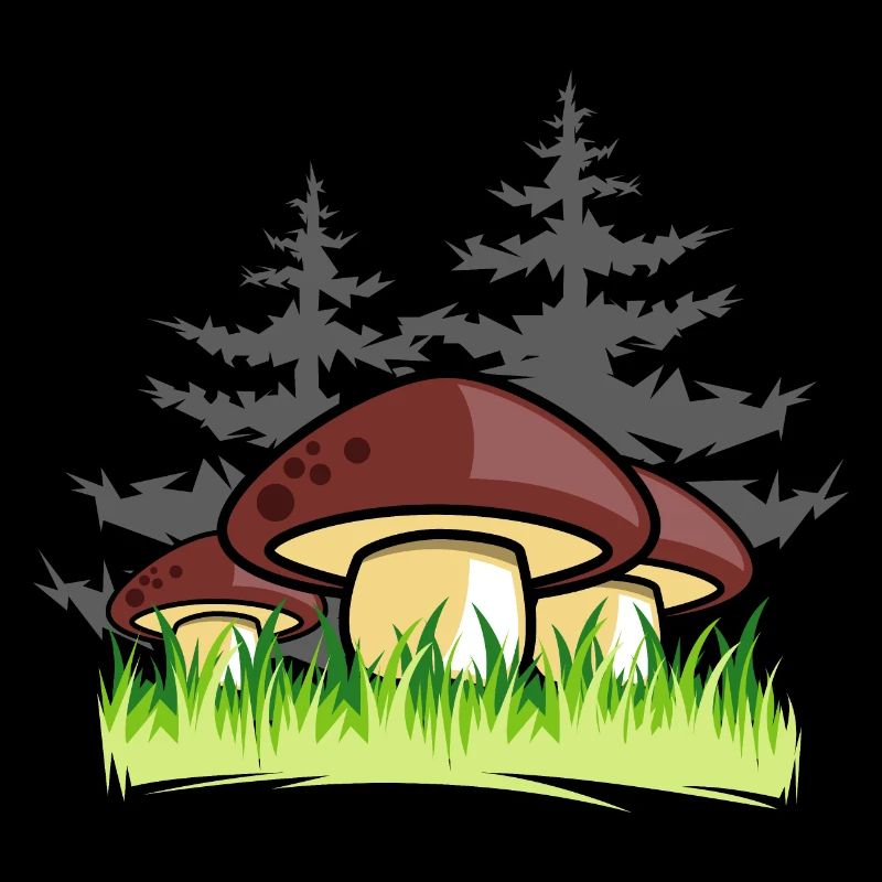 champignons forêt nature idée cadeau
