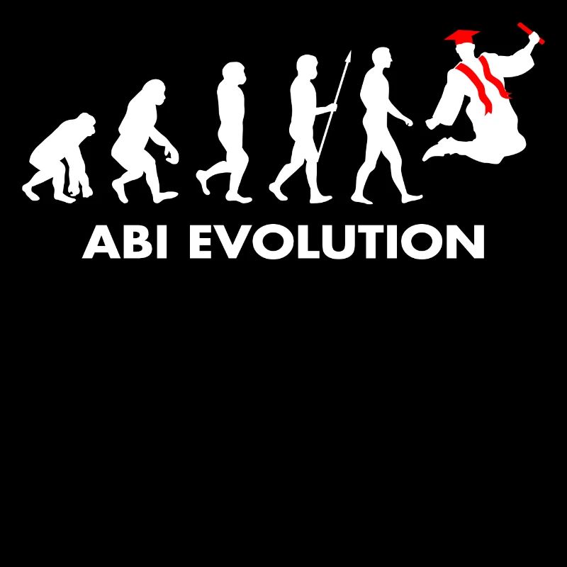 Abitur Abiturient Schulabschluss Evolution Abi