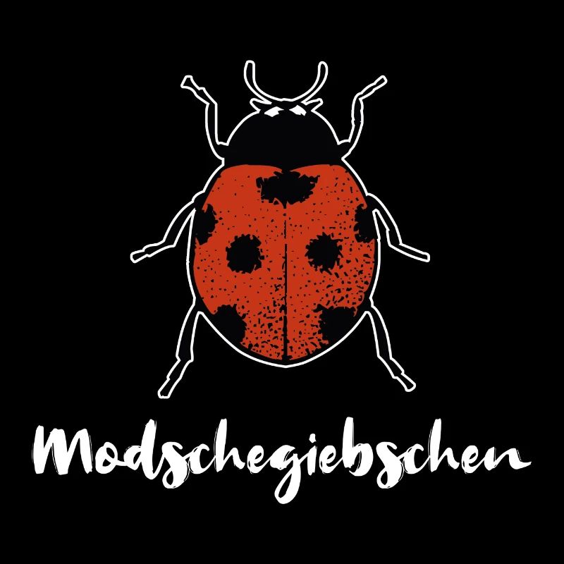 Modschegiebchen Marienkäfer Sächsisch Geschenk