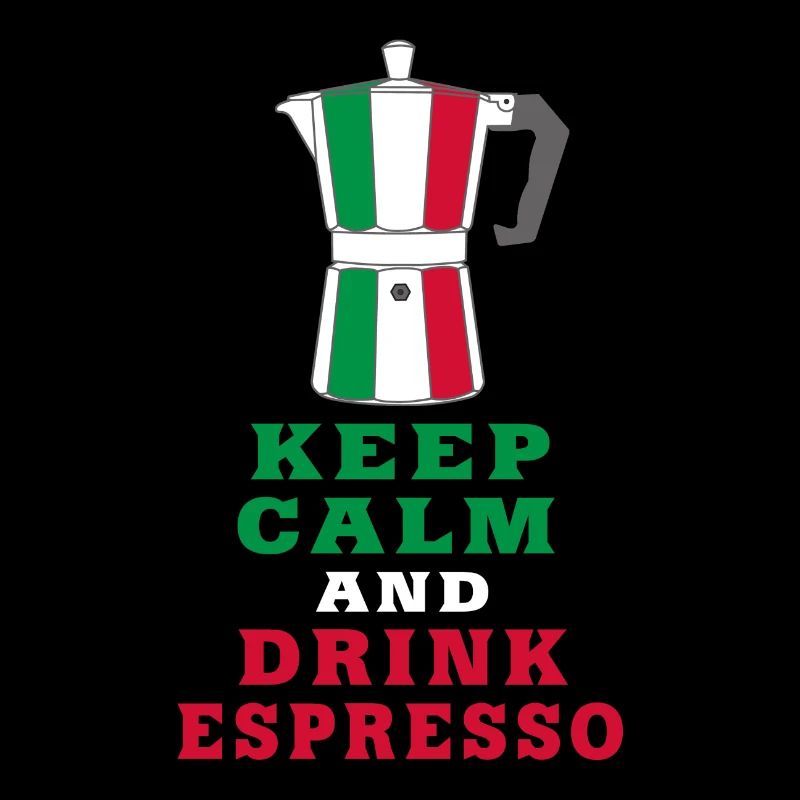 Keep Calm and Drink Espresso Design / Geschenkidee