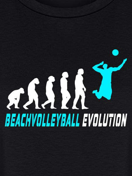 Beachvolleyball Evolution Design / Geschenkidee