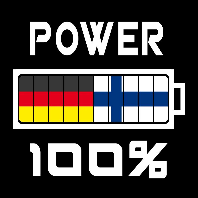 Germany and Finland Power 100%