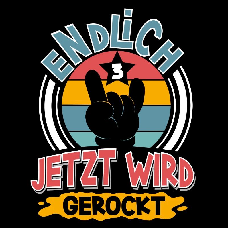 3. Geburtstag Endlich 3 Jetzt Wird Gerockt