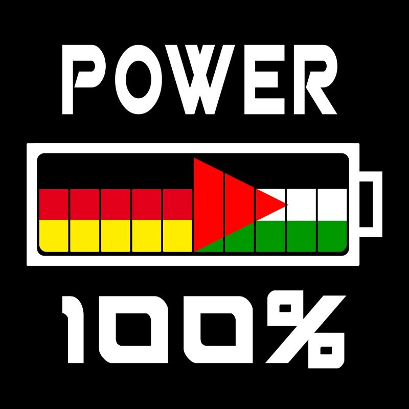 Germany and Palestine Power 100%