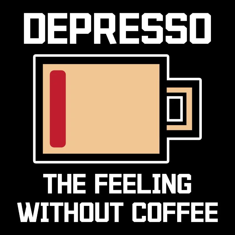 Humorvoll Kaffee Espresso Statement Kaffeetrinker