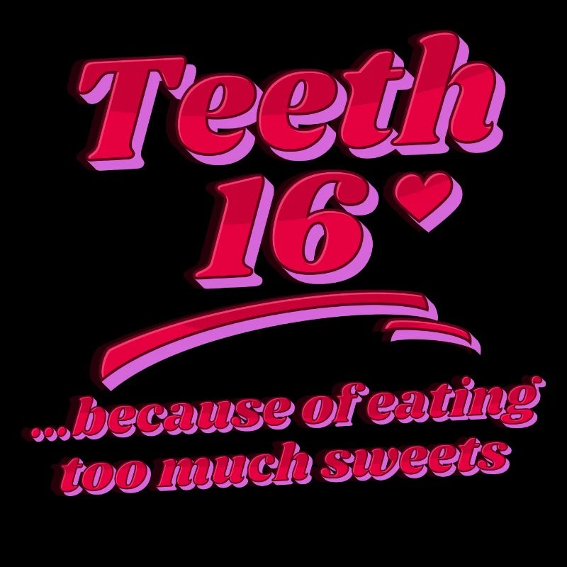 Drôle de sweet tooth statement sucre