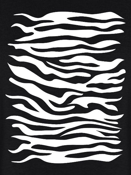 Zebra pattern white