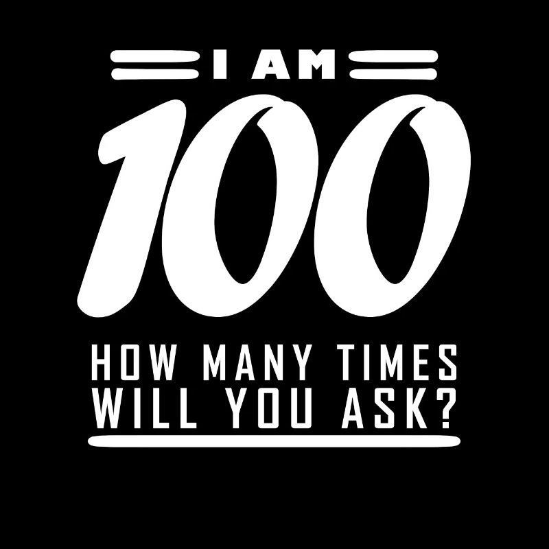Je suis 100 – 100e cadeau d’anniversaire