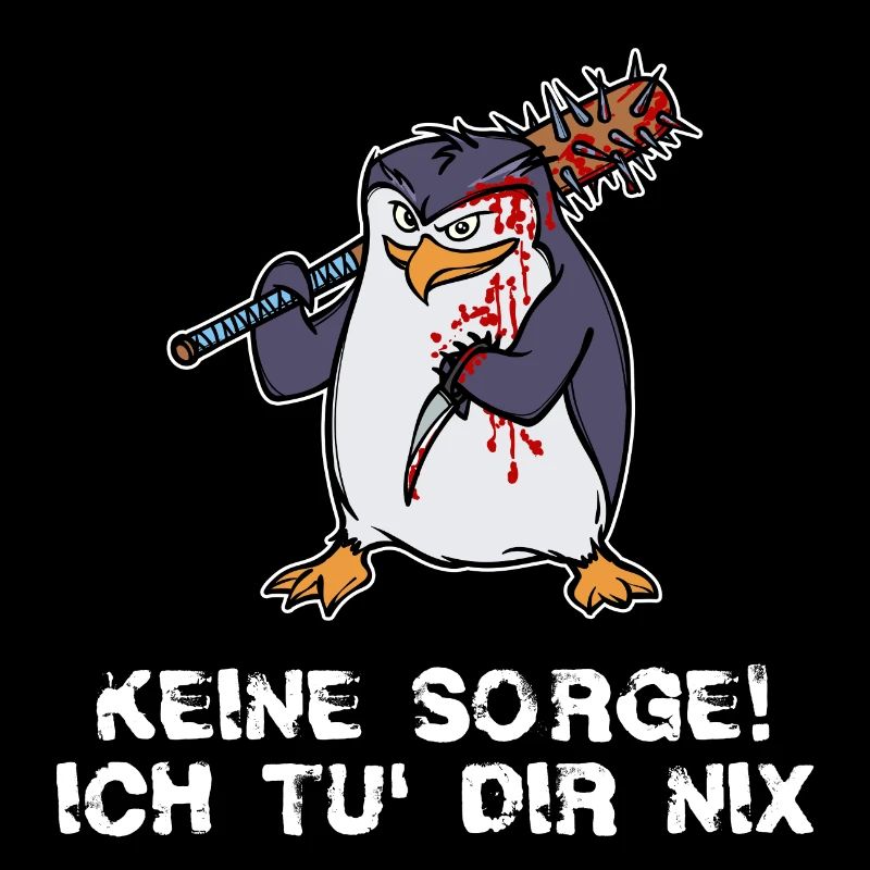 Pingui Vogel Tier Zoo Arktis Statement Seevogel