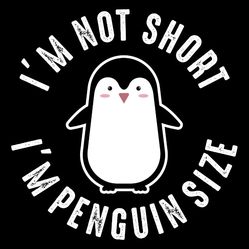 Nicht klein Ich bin Pinguin Größe