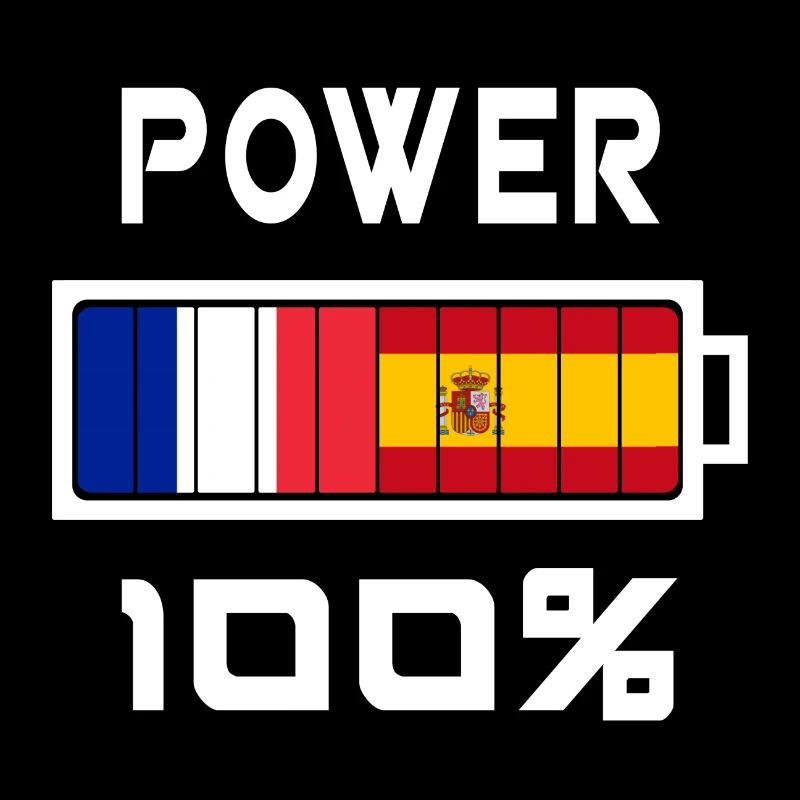 Spanien und Frankreich Power 100%
