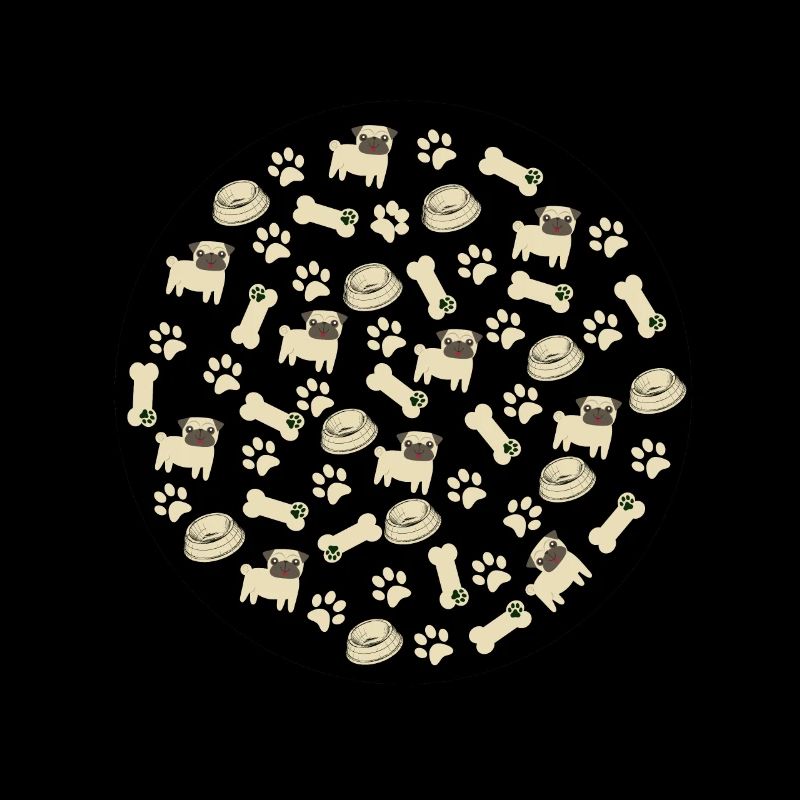 Pug Pattern - Pug Lovers Apparel