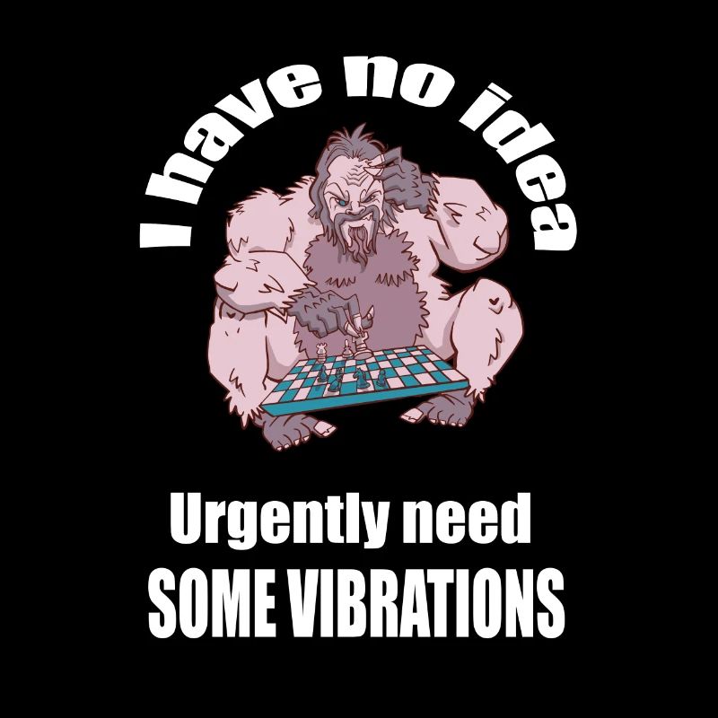 No idea chess vibrations from chess computer