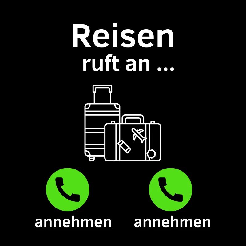 Reisen ruft an - annehmen oder annehmen?