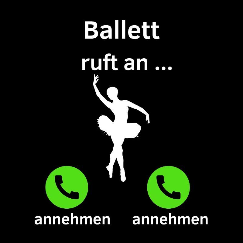 Ballett ruft an - annehmen oder annehmen?