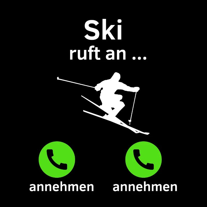 Ski ruft an - annehmen oder annehmen?