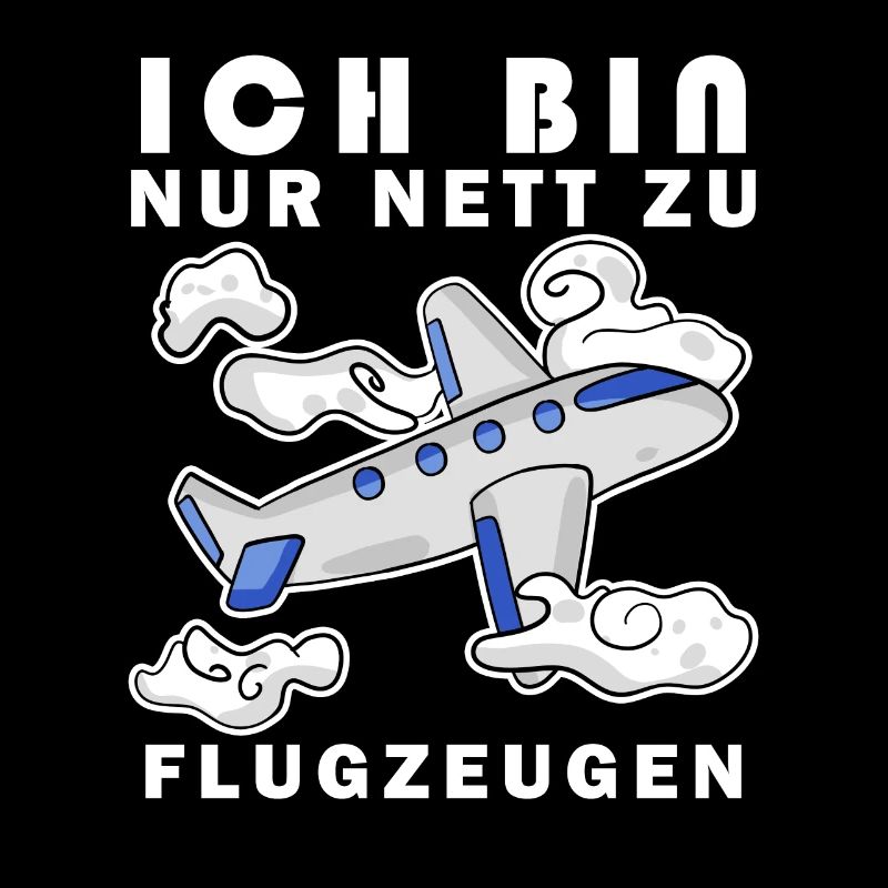 Flugzeug Spruch Geschenk