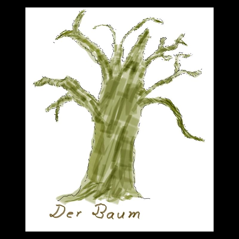 Der Baum Watercolor Tree