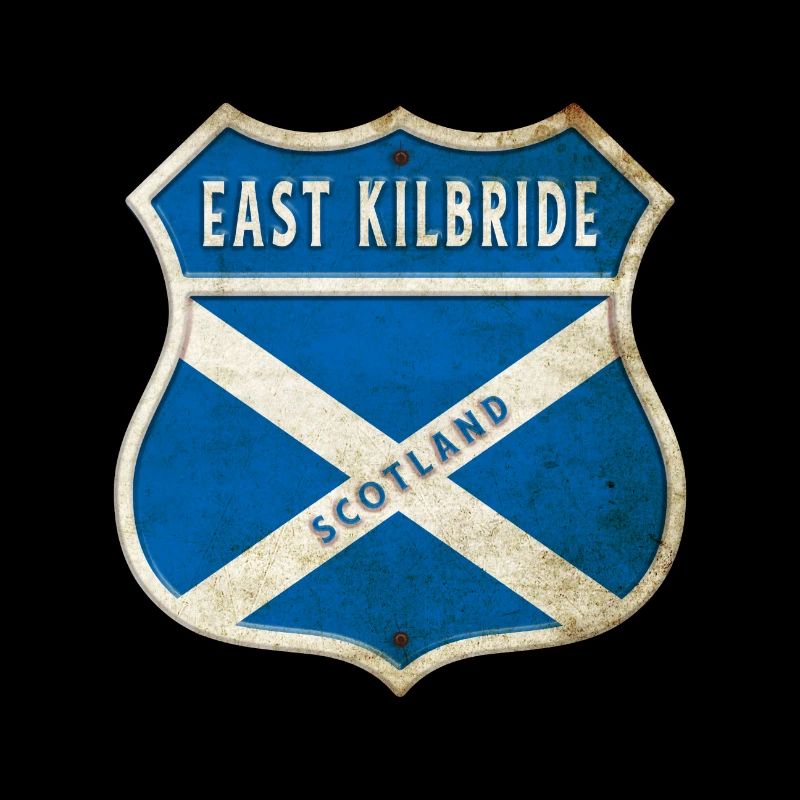Design du drapeau écossais d'East Kilbride