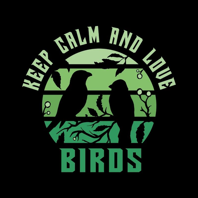 Keep calm and love birds