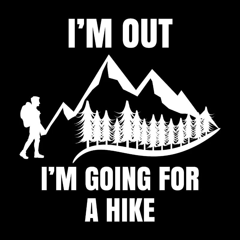 Wanderer Statement Wandern Bergwanderung Wanderung