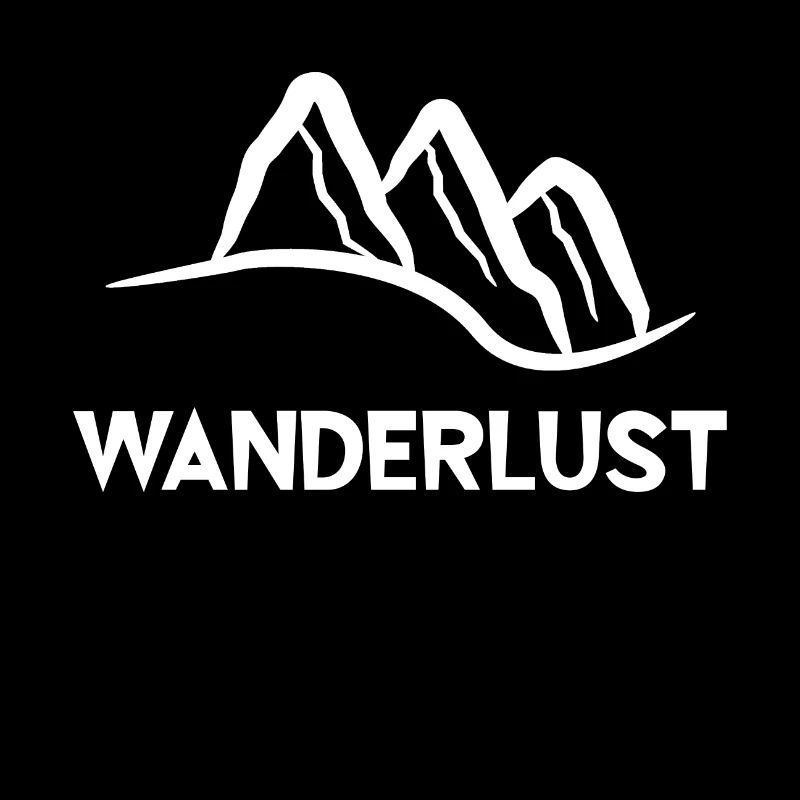 Berge Wandern Wanderer Statement Bergwanderung
