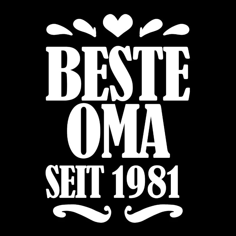 Beste Oma seit 1981 - Oma Geschenk