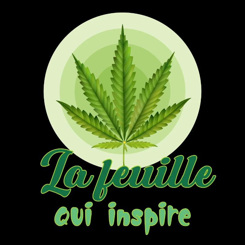 La feuille qui inspire - Feuille de cannabis - Bob