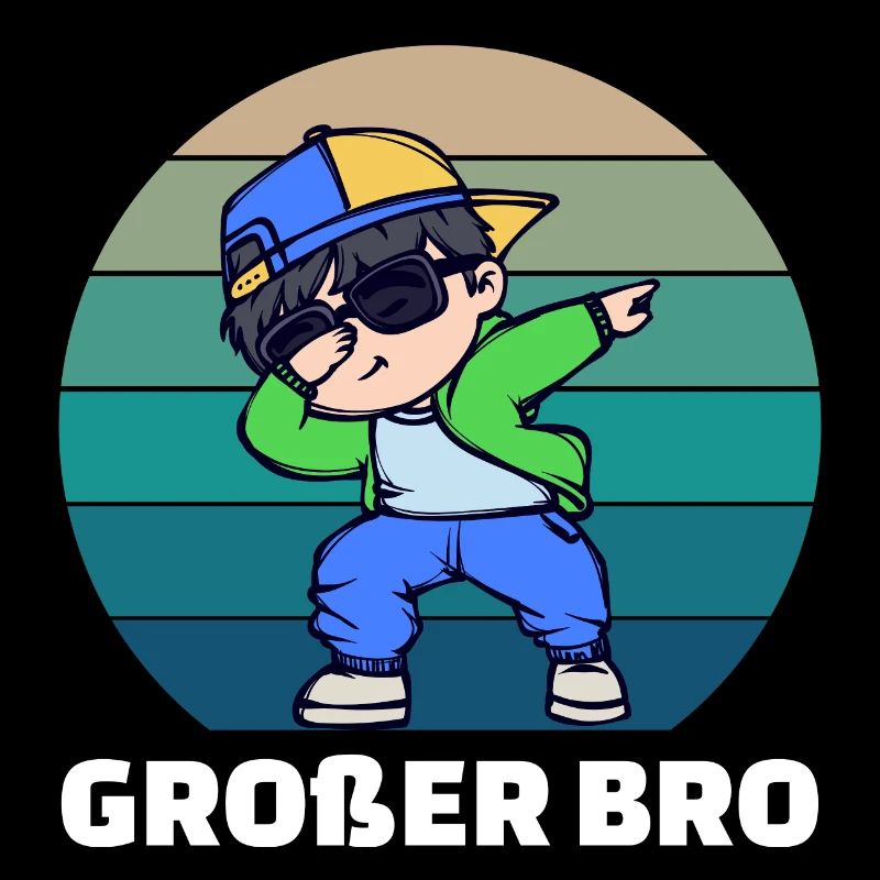 Cooler Spruch Bro Bruderherz Stolzer Großer Bruder